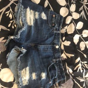 Jean shorts